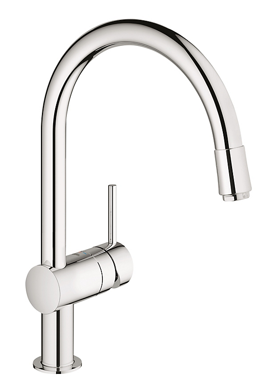 GROHE Minta køkkenarmatur med udtrækstud, krom