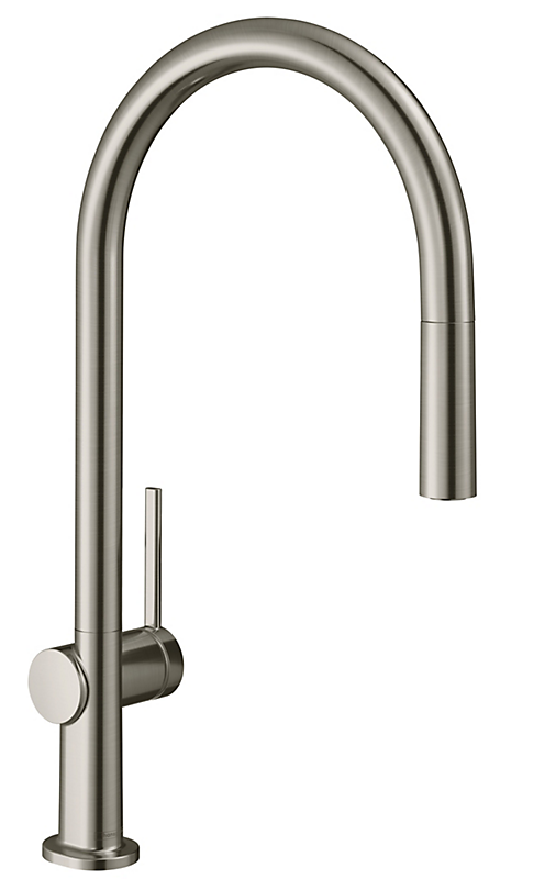 hansgrohe Talis M54 køkkenarmatur 210 1jet, med udtræk, steel. C-tud