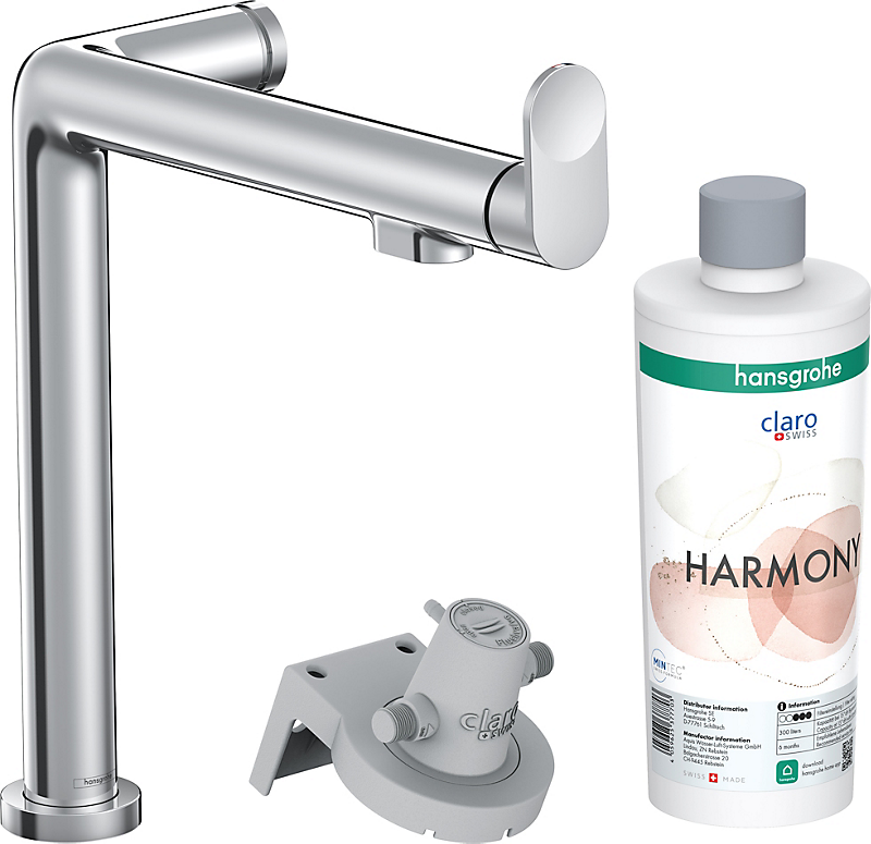 hansgrohe Aqittura M91 køkkenarmatur FilterSystem 240, 1jet, Starter Set. Krom