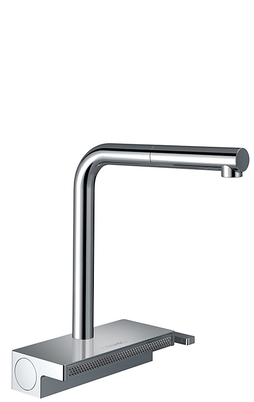 hansgrohe Aquna Select M81 køkkenarmatur 210mm tud med udtrækstud, krom
