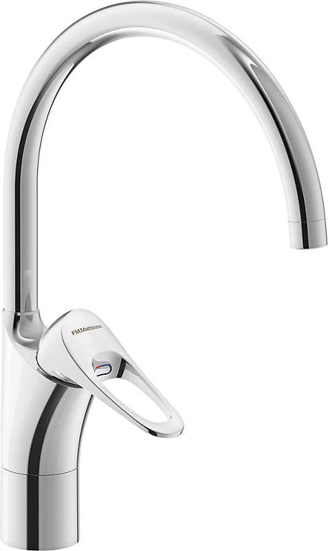 FMM 9000xe køkkenarmatur leed. koldstart. g3/8. Børstet krom