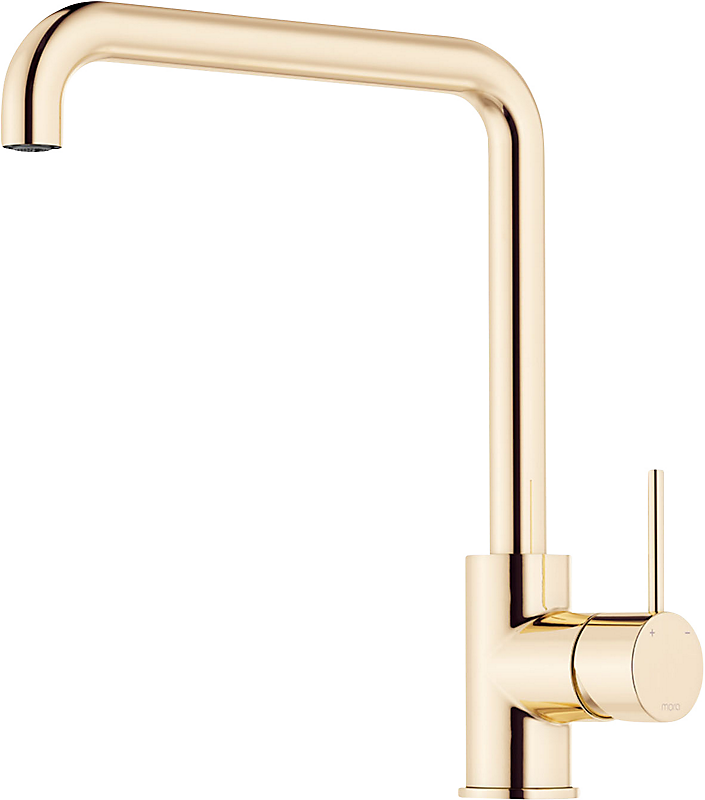 Mora køkkenarmatur, inxx ii sharp, poleret messing PVD