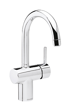 Damixa osier/merkur håndvaskarmatur høj tud, krom