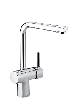 Damixa osier/merkur køkkenarmatur høj l-tud, krom