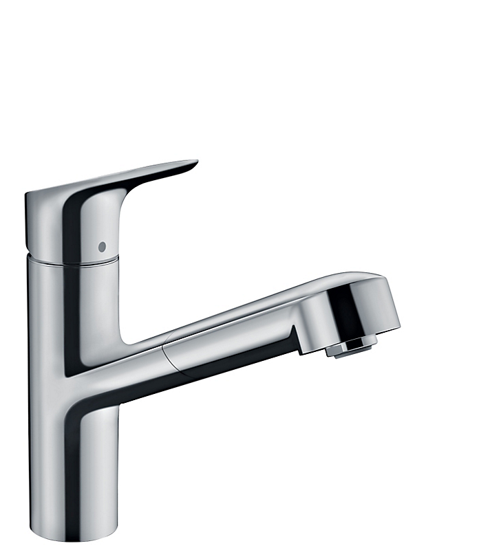 hansgrohe Focus M43 køkkenarmatur 150 med udtrækstud, 1jet, krom