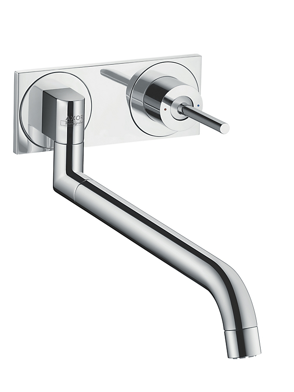 hansgrohe AXOR Uno 2 2-huls køkkenarmatur 330-500mm til væg. Krom