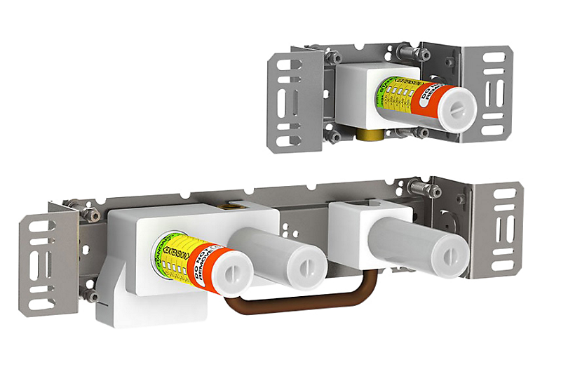 Vola indbygningsdele for et-grebsblander