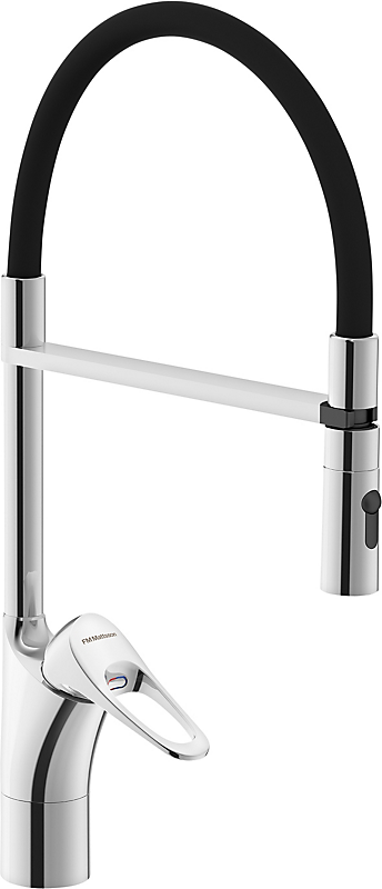 FMM 9000xe køkkenarmatur flexi koldstart. g3/8. Krom