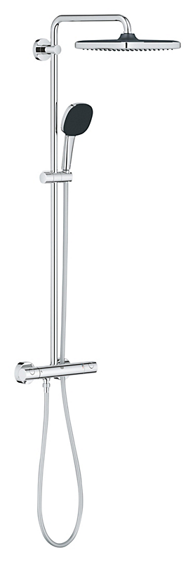 GROHE Vitalio Start Comfort 250 brusesystem Flex. Krom