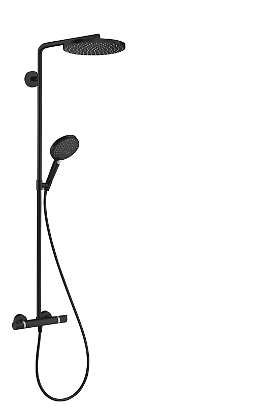 hansgrohe Raindance select S 240 PowderRain showerpipe 1jet, Mat sort