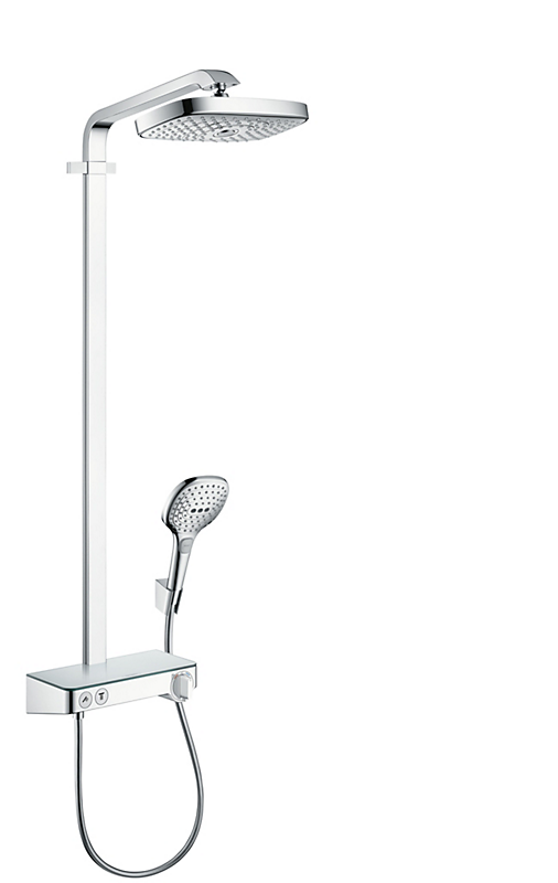 hansgrohe Raindance Select E 300 2jet med ShowerTablet Select 300, krom
