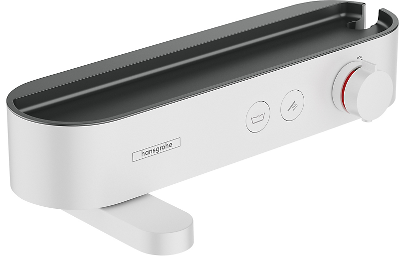 hansgrohe ShowerTablet Select Kar-/brusetermostat 400, Mat hvid