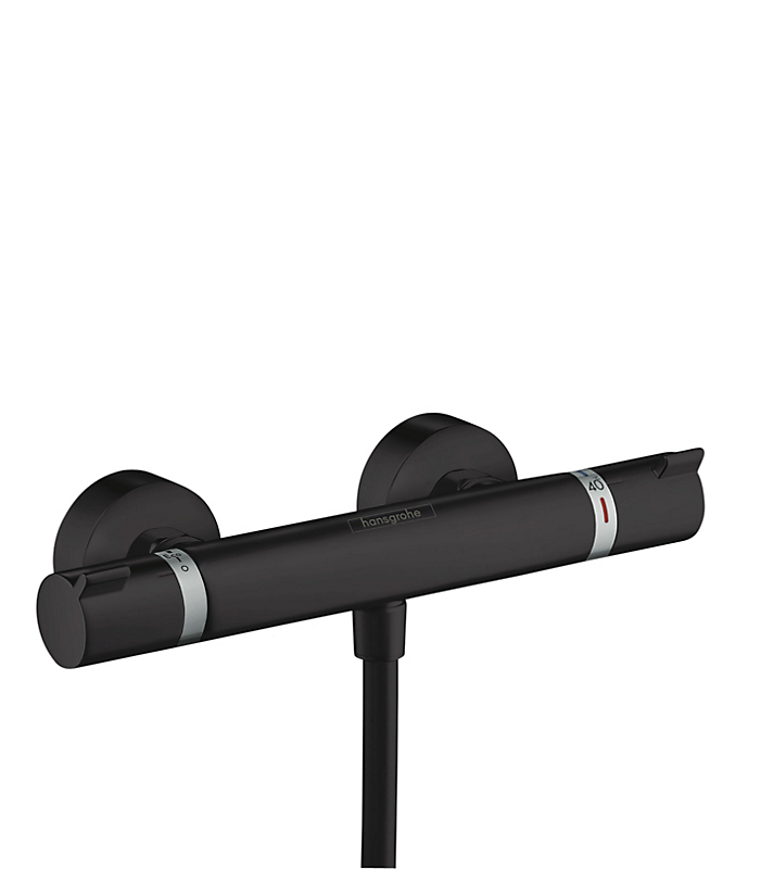Hansgrohe Ecostat Comfort brusetermostat - Mat sort