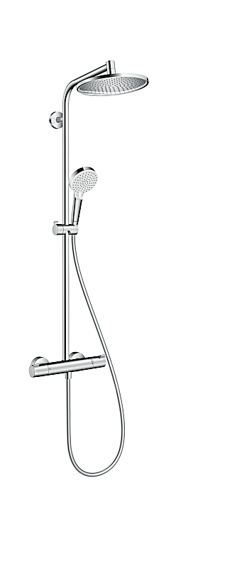 hansgrohe Crometta S 240 EcoSmart Showerpipe, krom