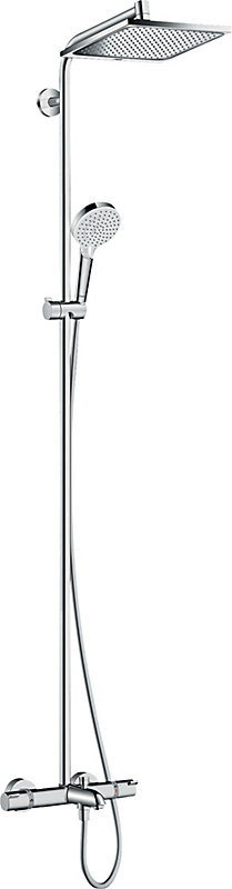 hansgrohe Crometta E 240 showerpipe til kar krom