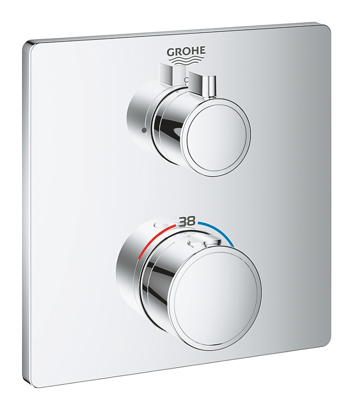 GROHE grohtherm termostatarmatur til Smartbox med indbygget kontraventil