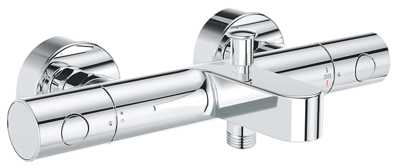 GROHE grohtherm 800 Cosmopolitan termostat til badekar, vægmonteret