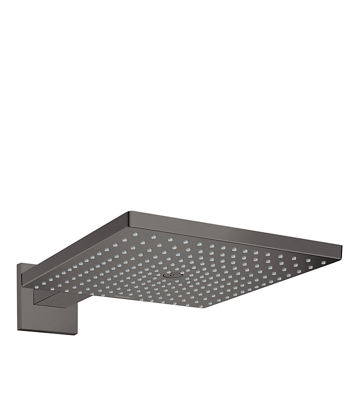 hansgrohe Raindance E 300 hovedbruser til væg 1jet, Børstet sort krom