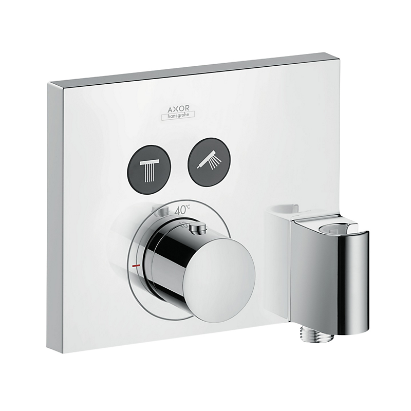 hansgrohe AXOR ShowerSelect termostatarmatur. 155x188mm med slange udtag