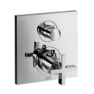 hansgrohe Axor Citterio termostatarmatur med afspærring og omskifter, indbygning