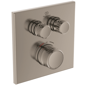Ideal Standard Ceratherm Navigo Brusearmatur indbygning Kit-2, silver storm ekskl.