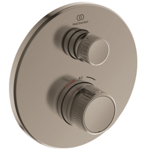 Ideal Standard CERATHERM NAVIGO Brusearmatur indbyg. Kit-2 157x40x157mm silver storm