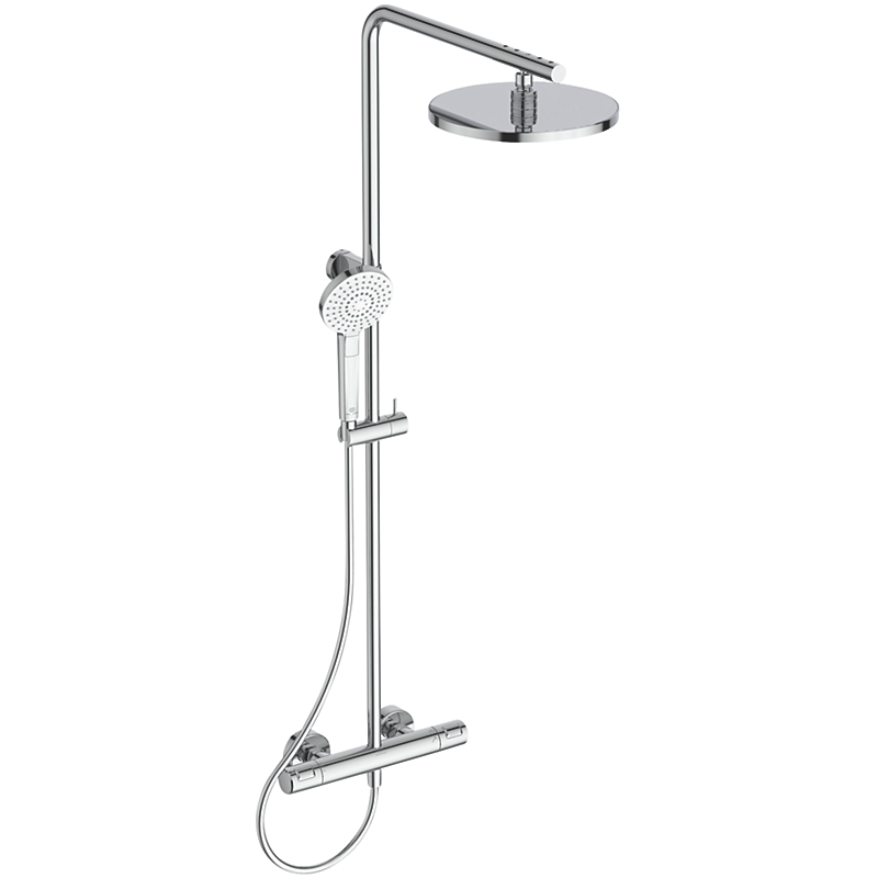 Ideal Standard Ceratherm T25 brusesystem, Ø250 315x900 mm, vandret/lodret flex