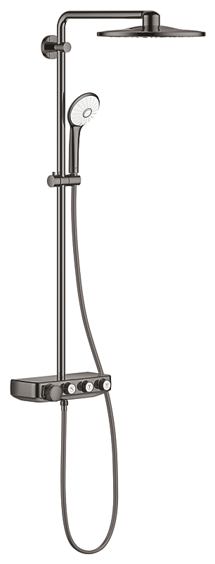 GROHE Euphoria brusesystem SmartControl 310 Duo termostat til væg, hard graphite