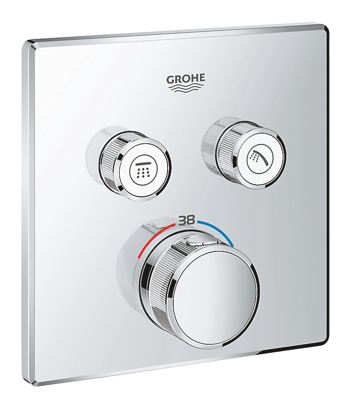 GROHE Smartcontrol indbygningstermostat med 2 funktioner