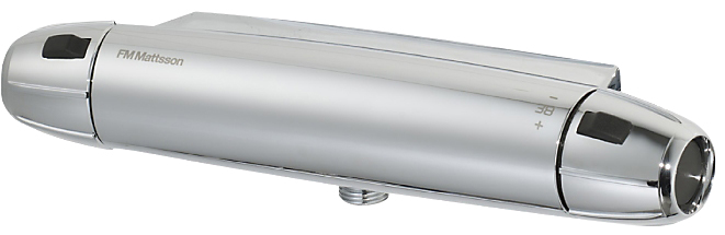 FMM 9000E ll sikkerhedsarmatur Med afgang nedad til kar og brus, keramisk lukning