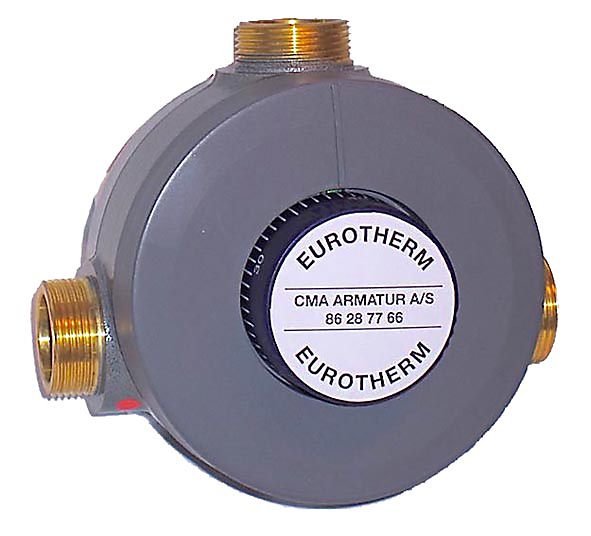 CMA Eurotherm Ultramix termostatisk blandeventil 3/4''. 1-5 tappest.