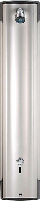 Oras Electra bruserpanel 1250x257mm/230/12V berør.fri t/forbl. vand krom