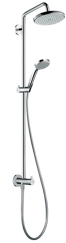hansgrohe Croma showerpipe Ø220mm. renovering. Krom