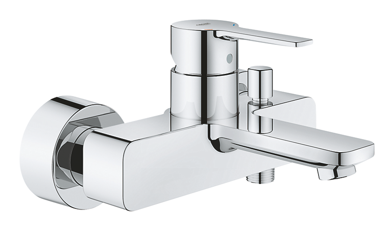 GROHE Lineare kar- & brusearmatur. Krom