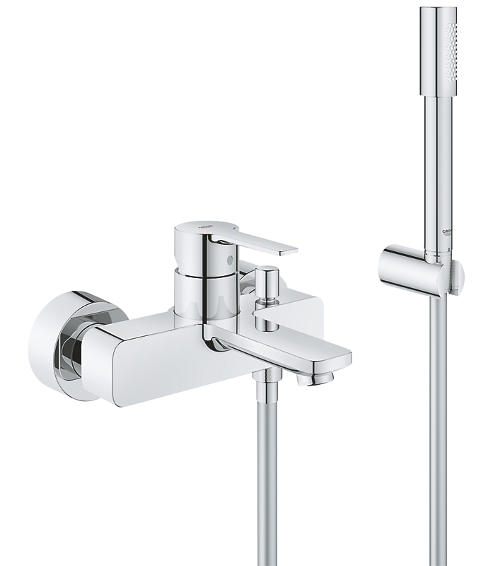 GROHE Lineare kar- & brusearmatur med håndbruser. Krom