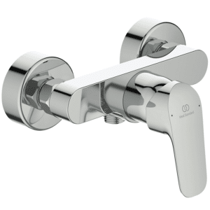 Ideal Standard Ceraflex Brusearmatur med forskr./rosetter (greb nedad). Krom