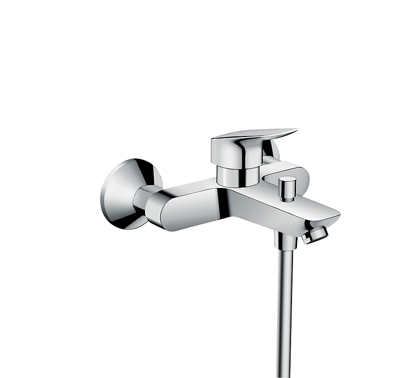 hansgrohe Logis 1-grebs kar-/brusearmatur Krom
