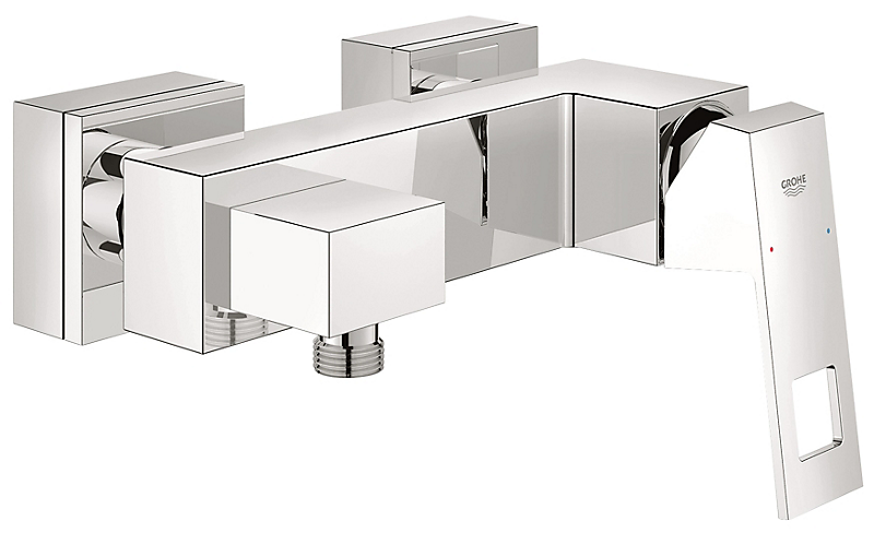 GROHE EuroCube brusearmatur. Forkromet