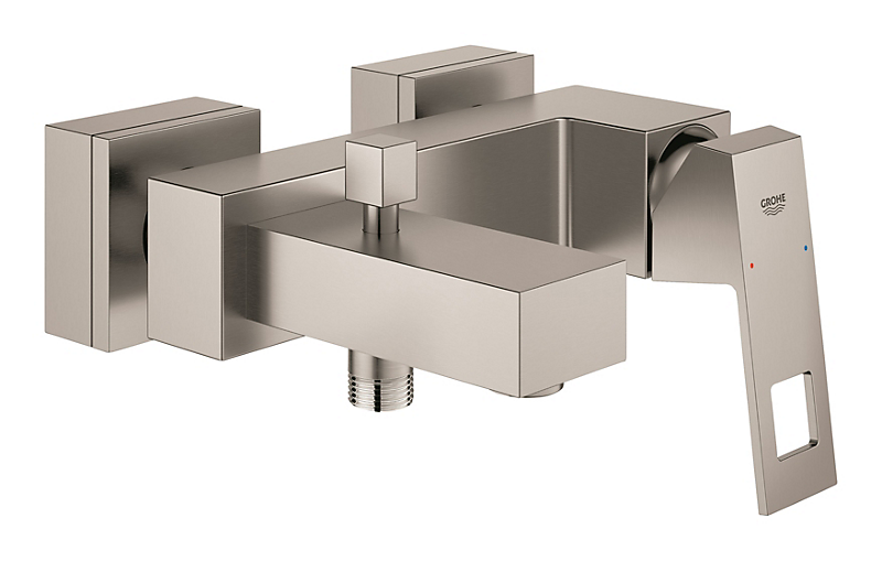 GROHE EuroCube etgrebsbatteri 150mm c/c til kar/brus. Supersteel