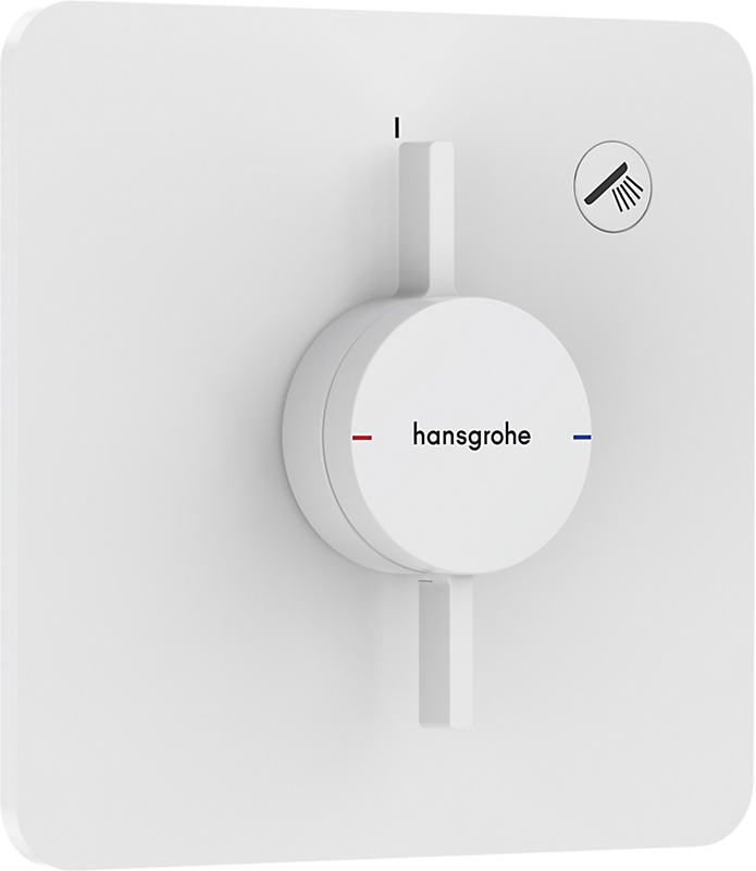 hansgrohe DuoTurn Q Armatur til indbygning 1 udtag. Mat hvid