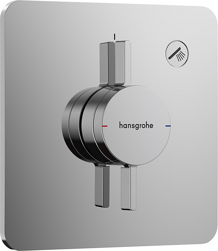 hansgrohe DuoTurn Q Armatur til indbygning 1 udtag. Krom