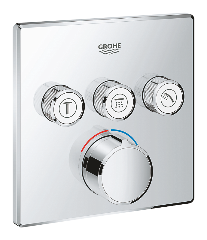 GROHE Smartcontrol indbygningsarmatur med 3 funktioner
