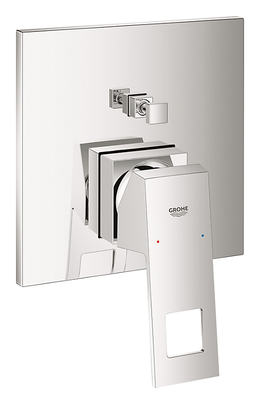 GROHE EuroCube etgrebsbatteri 158mm til kar/brus. Forkromet
