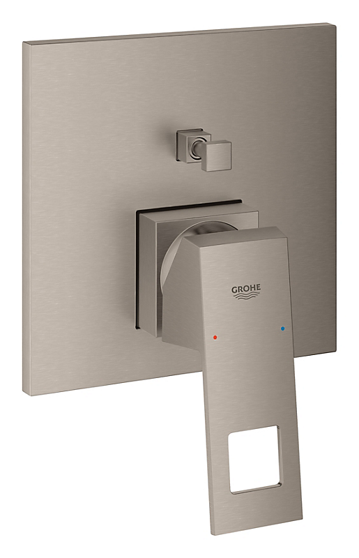 GROHE EuroCube etgrebsbatteri 158mm til kar/brus. Supersteel