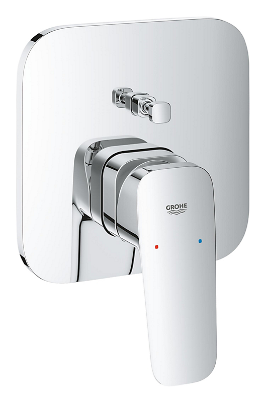 GROHE Cubeo Forplade til smartbox med 2 udgange. Krom