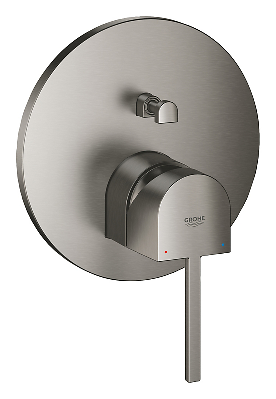 GROHE Plus 2019 etgrebsbatteri ø158mm til kar/brus. Børstet hard graphite