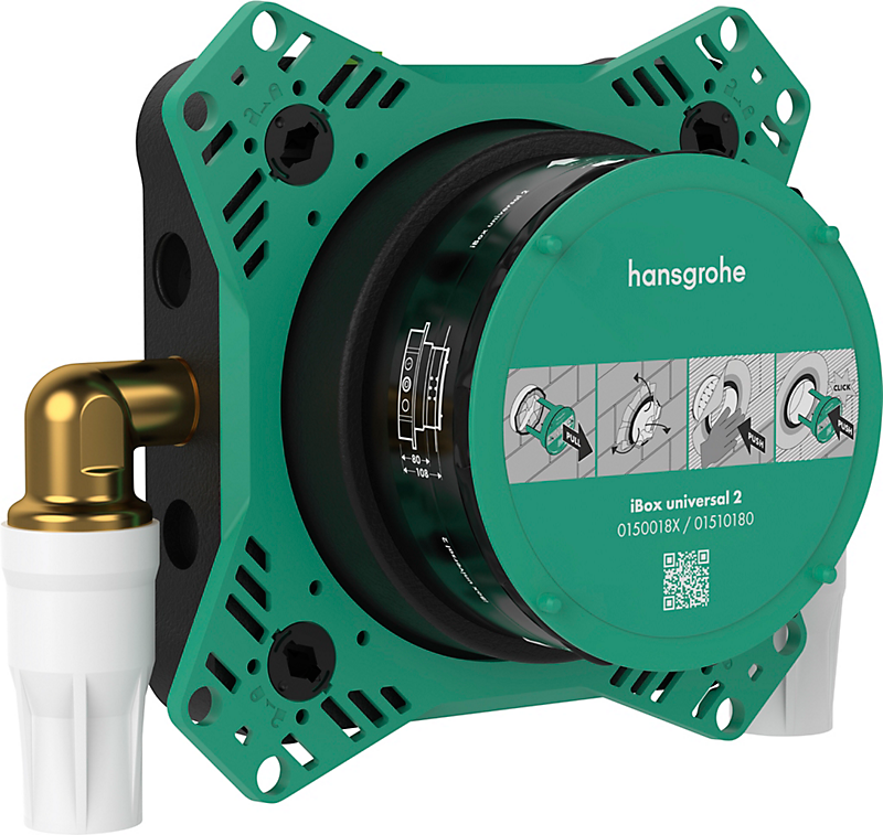 hansgrohe iBox universal 2 indbygn.sdel inkl. lækagesikringer G 1/2