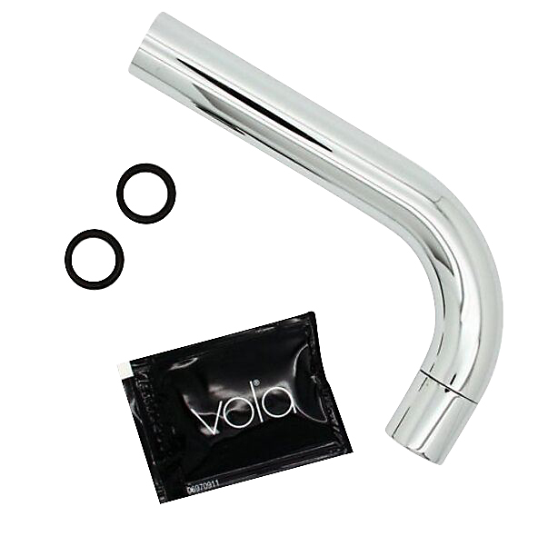 Vola KV1 fortud længde 120 mm inkl. o-ring. Krom