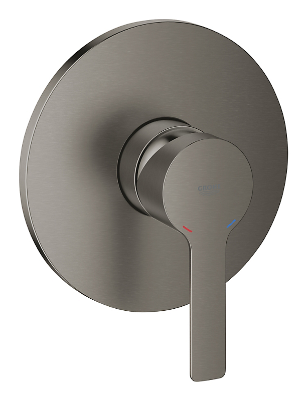 GROHE Lineare new brusearmatur ø158mm. Børstet hard graphite