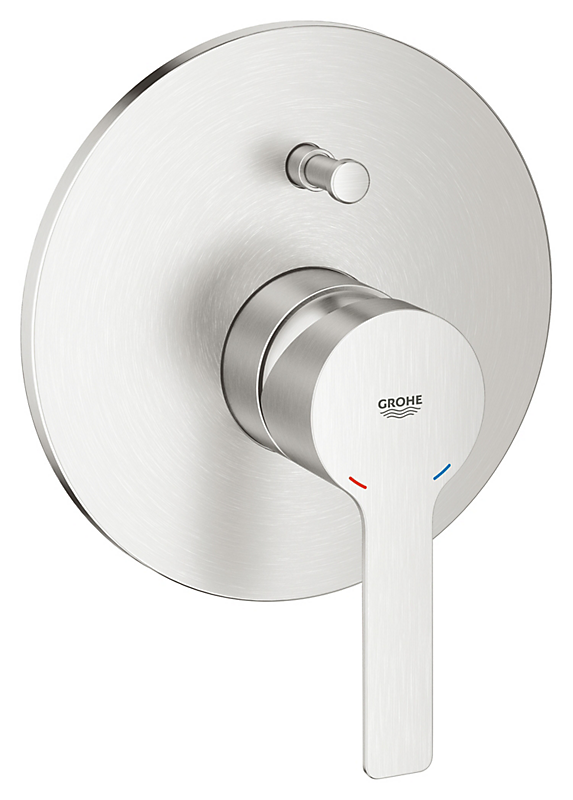 GROHE Lineare new etgrebsbatteri ø163mm til kar/brus. Supersteel